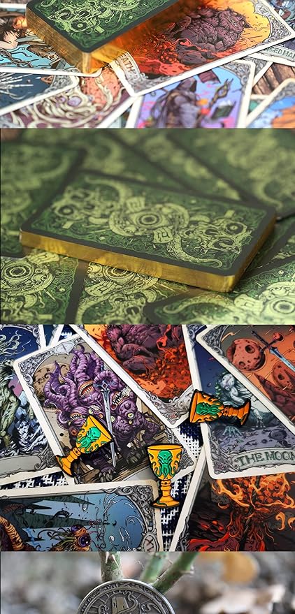Cthulhu Poker Cards Collection Playing Cards Rare Limited Poker Cards Gift for Men or Women, Great for Cardistry,Card Games and Party (A Whole Set)