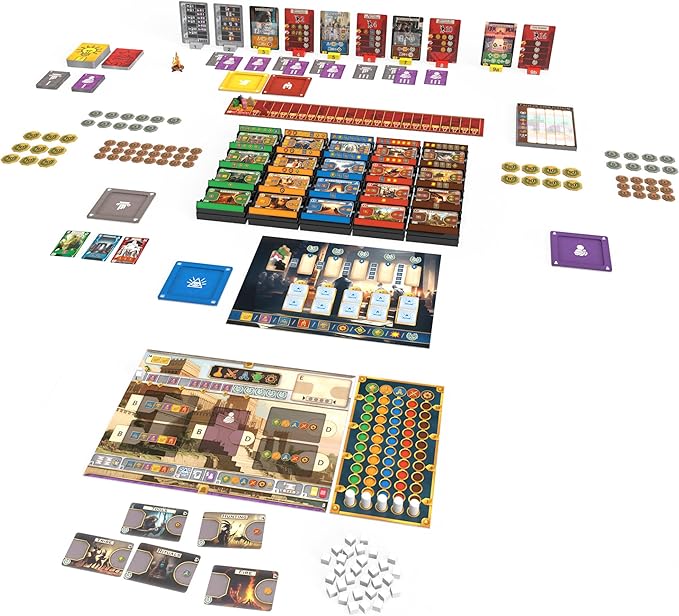 Path of Civilization Board Game - Epic Civilization Strategy Game, Discover The History of Humankind, Family Game for Kids & Adults, Ages 14+, 1-5 Players, 20-100 Min Playtime, Made by Captain Games