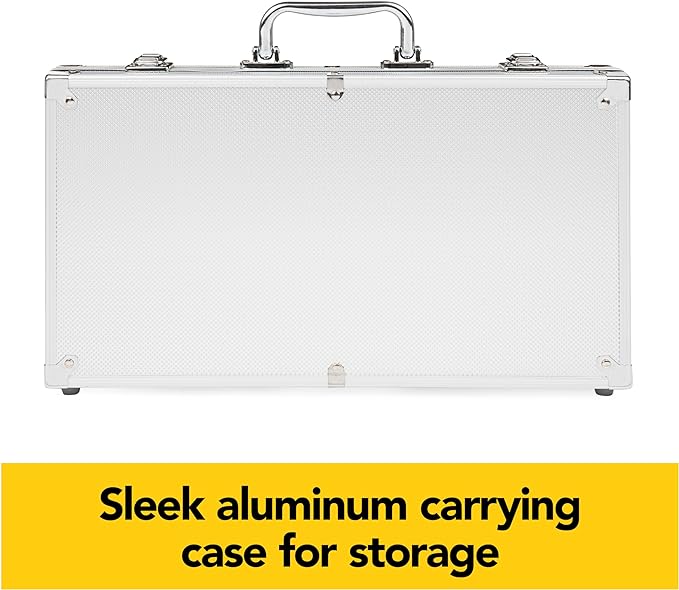 Spin Master Games, Cardinal Classics, 300-Piece Poker Set with Aluminum Carrying Case & Professional Weight Chips & Poker Dice, for Ages 8+