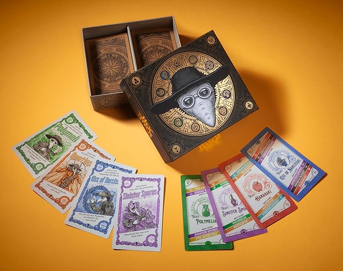 Pillbox Games Hex Effects: a Fast-paced Card Game with Potions and Disasters, 2-8 Players, 10-30 Min Play