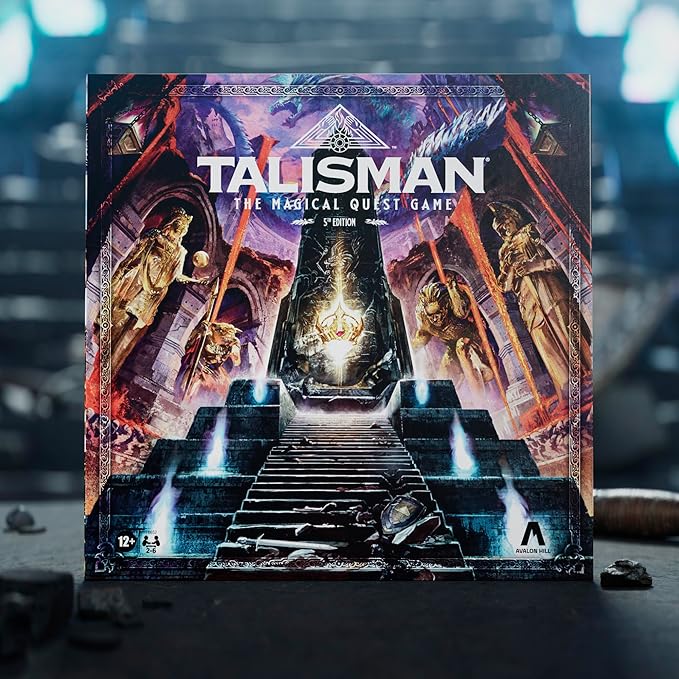 Avalon Hill Talisman: The Magical Quest Board Game, 5th Edition | Fantasy Tabletop Adventure Games | Ages 12 and Up | 2 to 6 Players | Roleplaying Strategy Games