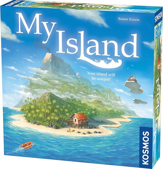 Thames & Kosmos My Island | Legacy Board Game | Kosmos Games | Multi-Player | 2-4 Players | Strategy Game