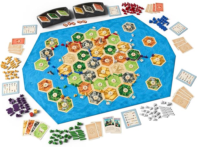 CATAN Seafarers 5-6 Player Board Game Expansion (6th Edition) Add More Players to Your Adventure, Strategy Game for Kids & Adults, Ages 12+, 3-6 Players, 60-90 Minute Playtime