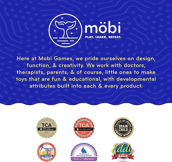 Mobi Zoomi Hexagon Maze Puzzle Game - 3D Hexagon Maze Gravity Ball Game for Toddlers and Kids, Brain Teaser Puzzles, Fidget Toy for Motor Skills and Coordination - Toddler Toys for Ages 4+