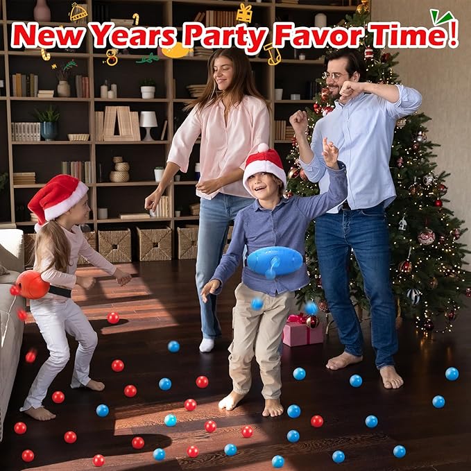 Skirfy Party Shaking Swing Balls Game Set for Kids Adults,Backyard Family Toy with 40 Balls, Birthday Easter Games Outdoors Indoors Bachelorette Party Games for Boys and Girls Age 5 6 7 8 9+