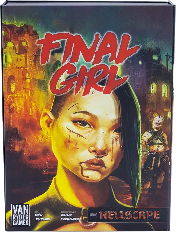 Horror Board Game - Final Girl - Hell to Pay - Feature Film Box - Core Box Required - 1 Player - 20-60 Minutes Gameplay - Teens & Adults, Ages 14+ (English Version)