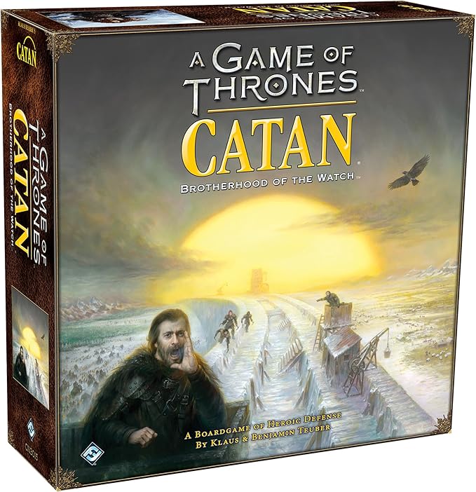 A Game of Thrones CATAN Brotherhood of the Watch Board Game - Strategy Game, Adventure Game for Kids and Adults, Ages 14+, 3-4 Players, 60-90 Minute Playtime, Made by CATAN Studio