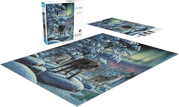 Buffalo Games - Kim Norlien - Rivers of Light - 1000 Piece Jigsaw Puzzle for Adults - Challenging Puzzle Perfect for Game Nights - Finished Size is 26.75 x 19.75