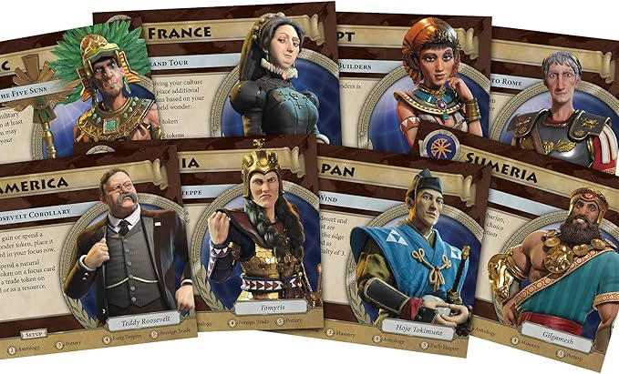 Civilization Board Game - Tactical Strategy for Ages 14+, 2-4 Players, 1-2 Hour Playtime by Fantasy Flight Games