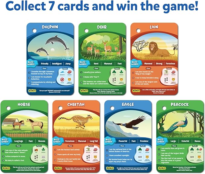 Skillmatics Card Game - Guess in 10 Splash, Educational Toy & Game for Pool, Beach, Boat Trips, Fun Travel Gift for Kids, Teens & Adults, Ages 6, 7, 8, 9 & Up, 2-6 Players