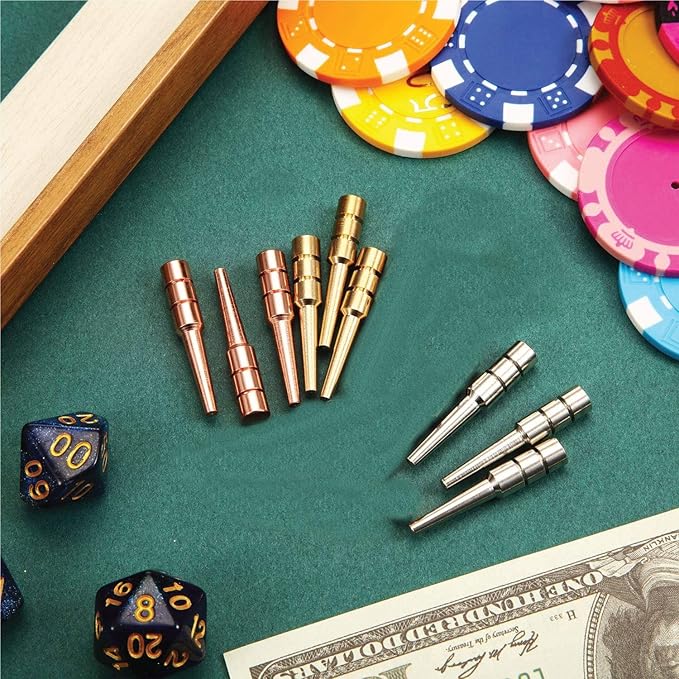 Official Bicycle Cribbage Board Game Set 29 with Bicycle Playing Cards and 9 Premium Metal Crib Pegs