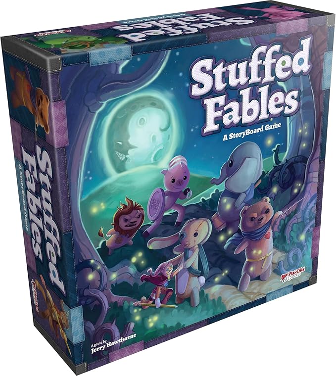 Stuffed Fables Board Game | Storybook Adventure,Strategy Game | Fun Family Game for Adults and Kids | Ages 7+ | 2-4 Players | Average Playtime 60-90 Minutes | Made by Plaid Hat Games