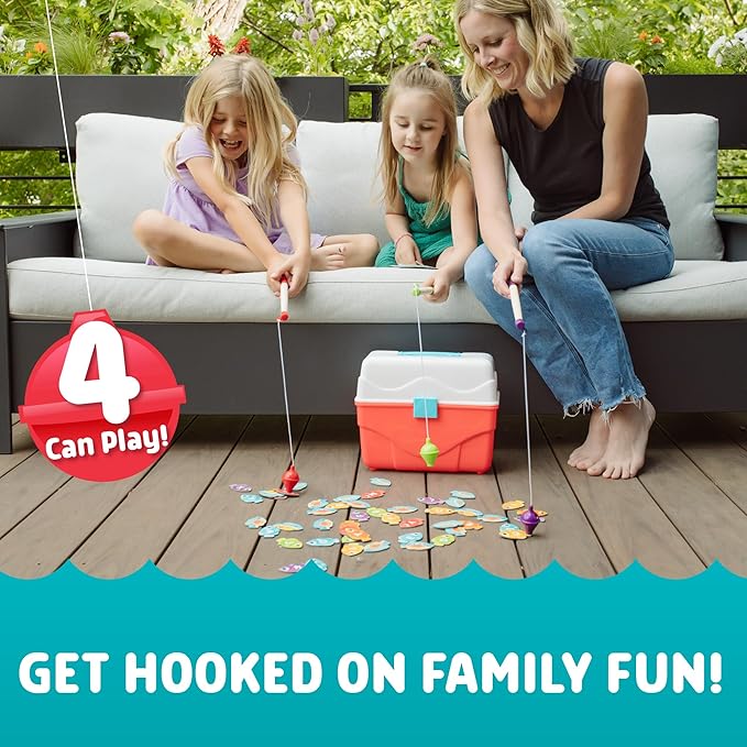 Chuckle & Roar Family Fishing Derby Learn While You Play Game