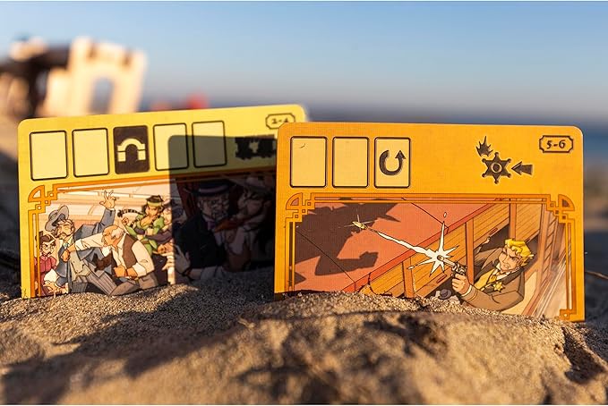 Colt Express BIG BOX - Wild West Adventure Board Game, Strategy Game for Kids & Adults, 2-9 Players, 40 Min Playtime, Ludonaute