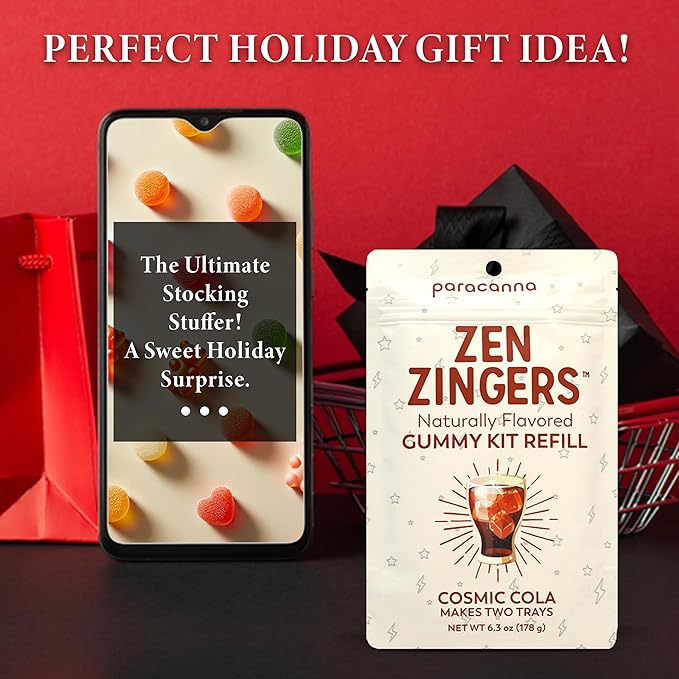 Zen Zingers Gummy Mix - DIY Gummy Candy Powder Refill - Cosmic Cola Gummies