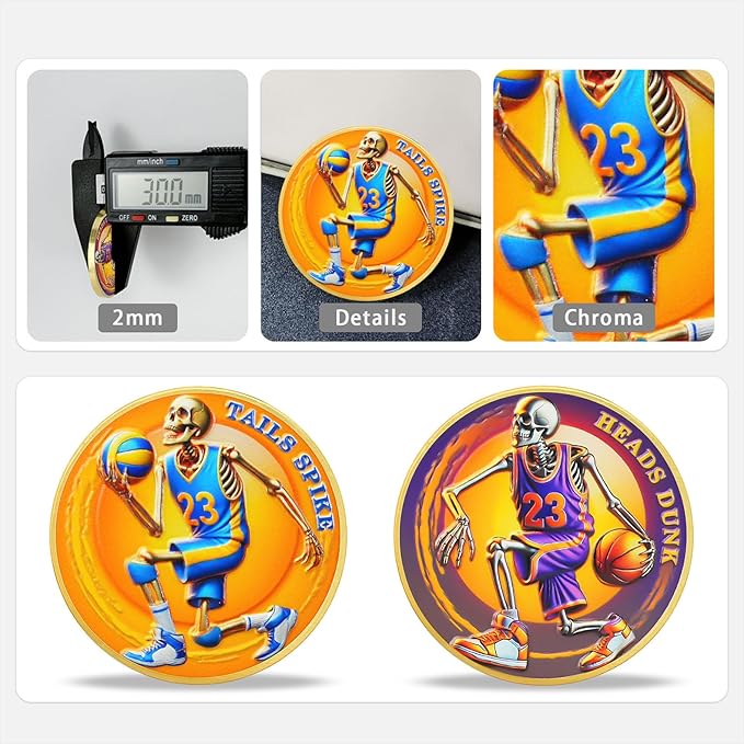 Memento Mori Coin Momento Mori Coin Skull Coin Stoic Gifts Memento Mori Calendar Living Memento Mori Amor Fati Coin (Skeleton Decision)