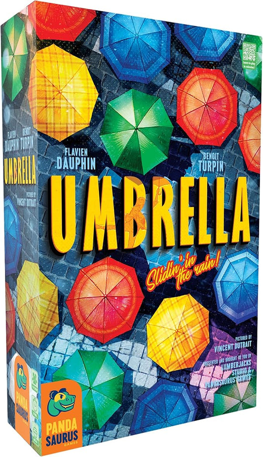 Pandasaurus Games Umbrella Board Game - A Vibrant New York City Strategy Game, Fun, Challenging Family Game for Kids & Adults, Ages 8+, 1-4 Players, 30 Min Playtime, Made by Pandasaurus Games
