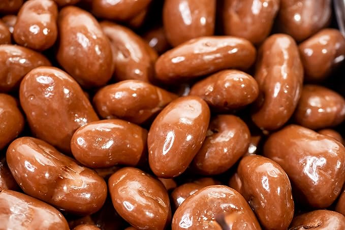 Heaton Pecans Milk Chocolate Covered Pecan Halves, Candied Pecans, Gourmet Snack, Christmas, Holiday Nuts Gift, Teacher Gifts, Birthday and More, Food Gifts, 1 lb Bag