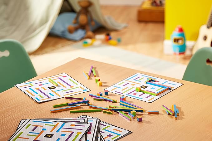 Learning Resources iTrax Critical Thinking Game - 69 Pieces, Ages 6+ Brainteaser Games for Kids, Develops Critical Thinking Skills, Board Games