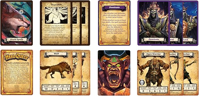 Avalon Hill Heroquest Against The Ogre Horde Quest Pack | Roleplaying Game | Ages 14+ | 2 to 5 Players | Requires HeroQuest Game System to Play, Multicolor, Pack 1