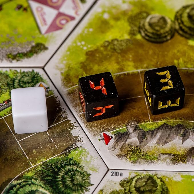 | Rallyman: DIRT | Strategy Board Game | Race Cars with Dice | 1 to 6 Players | 60 Minutes | Ages 10+