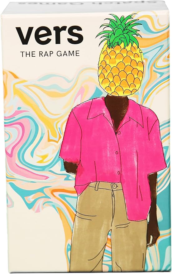 Vers: The Rap Game - Party Game for Freestyle Rap Lovers, College Parties, and Creative Young Adults