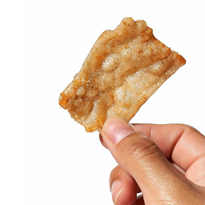 SNACKLINS Plant Based Crisps TERIYAKI - Gluten Free, Grain Free, 100% Kosher, Vegan Healthy Snacks, Crunchy Puffed Snack, Only 100 Calories Per Bag, .9oz Bag (Case of 24)