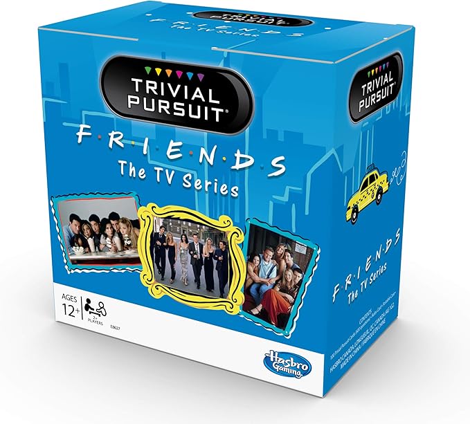 Hasbro Gaming Trivial Pursuit: Friends The TV Series Edition Party Game; 600 Trivia Questions for Tweens and Teens Ages 12 and Up (Amazon Exclusive)
