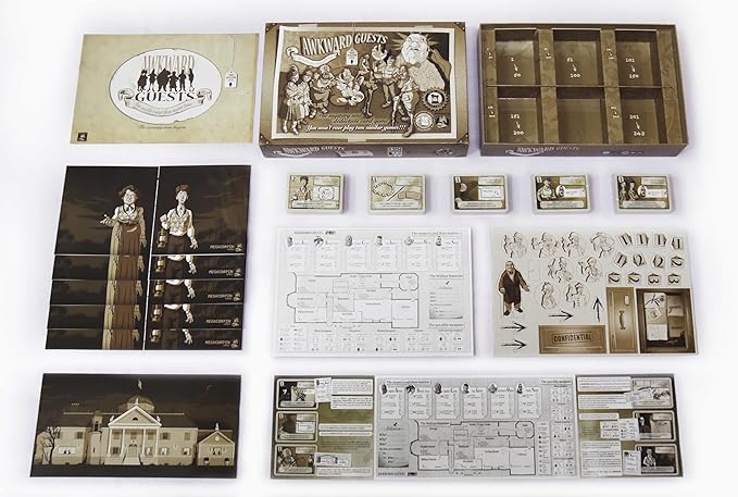 Awkward Guests: The Walton Case Board Game