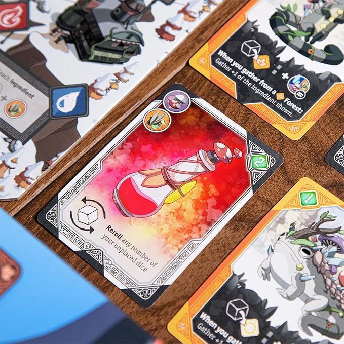 Brew Board Game - Craft Magic and Restore Balance in a Mystical Enchanted Forest! Fun Strategy Game for Kids and Adults, Ages 10+, 2-4 Players, 45-90 Minute Playtime, Made by Pandasaurus Games