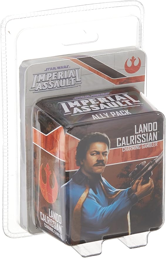 Fantasy Flight Games Star Wars Imperial Assault Board Game Lando Calrissian ALLY PACK - Epic Sci-Fi Miniatures Strategy Game for Kids and Adults, Ages 14+, 1-5 Players, 1-2 Hour Playtime, Made by