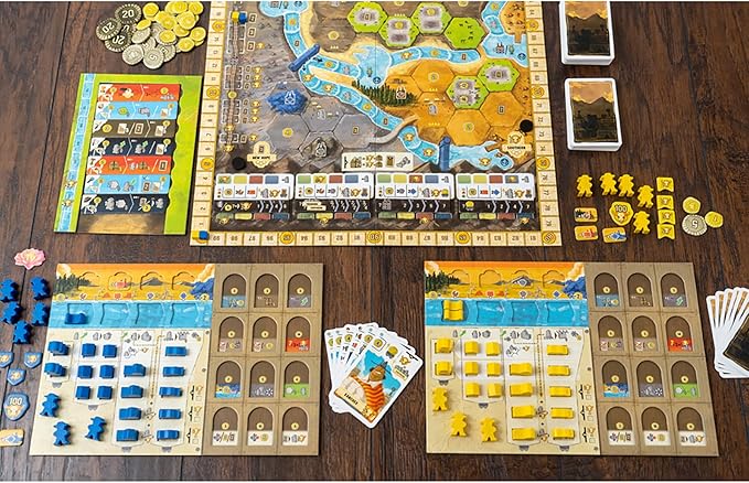 Boonlake Hand Management, Exploration Strategy Board Game, 1-4 Players, Ages 14+, 40 Minute per Player Game Play Multicolor