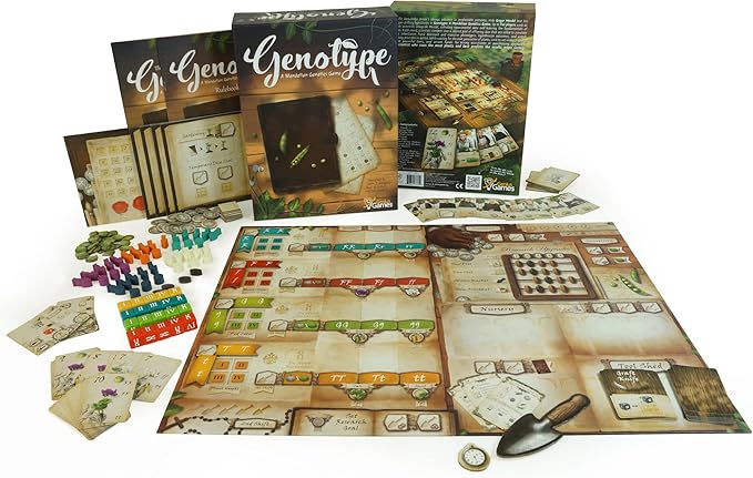 Genotype: Mensa Award Winning Genetics Board Game about Mendel's Pea Plants