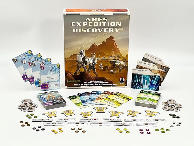 Terraforming Mars Ares Expedition: Discovery by Stronghold Games, Strategy Board Game - for 2 to 4 Players, Ages 14+