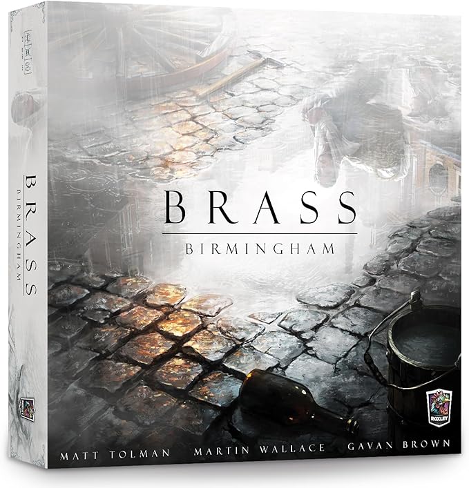 Brass: Birmingham - an Economic Strategy Game for 2-4 Players | #1 Board Game on Board Game Geek | Ages 14+ | Plays in 60-120 Minutes