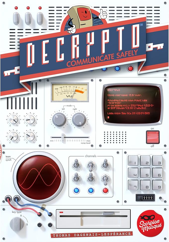 Decrypto | Deduction Party Game | #2 Party Game on BoardGameGeek | Great for Teens and Adults | Ages 12+ | 3 to 8 Players | 15 Minutes