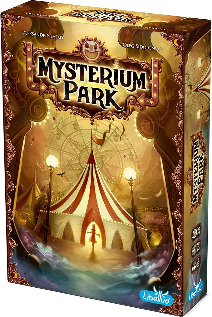 Mysterium Park Board Game | Mystery Board Game | Cooperative Board Game | Fun Game for Adult and Family Game Night | Ages 10 and up | 2-6 Players | Average Playtime 28 Minutes | Made by Libellud