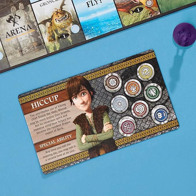 Monopoly DreamWorks How to Train Your Dragon Edition Board Game | Ages 8+ | 2 to 4 Players | 45 Mins. | Fun Family Games for Kids, Teens & Adults (Amazon Exclusive)