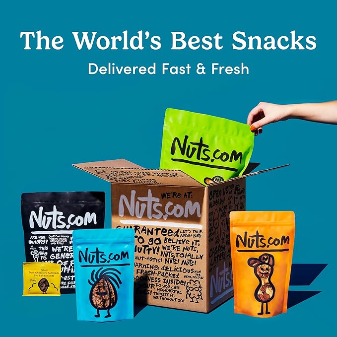 Nuts.com Nuts Assortment Tray – Mixed Nut Sampler Box for Summer and Festive Gifts – 2 lb Care Package Includes a Heart Healthy Variety of Cashews, Pecans, Pistachios & More