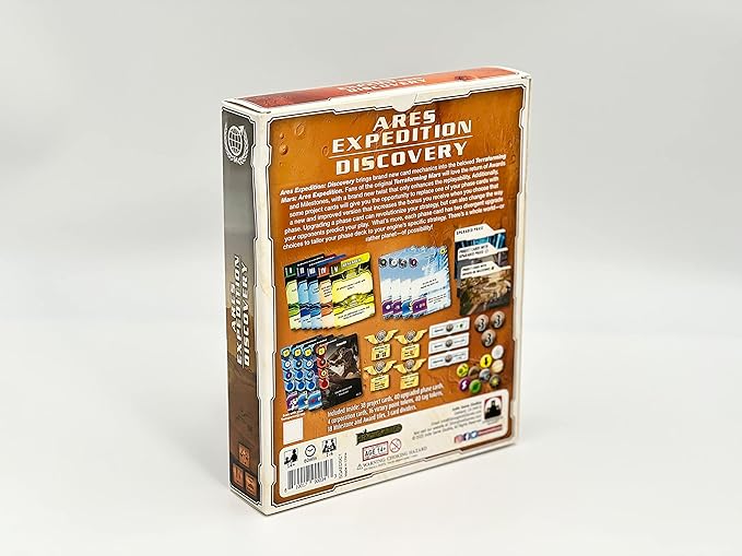 Terraforming Mars Ares Expedition: Discovery by Stronghold Games, Strategy Board Game - for 2 to 4 Players, Ages 14+