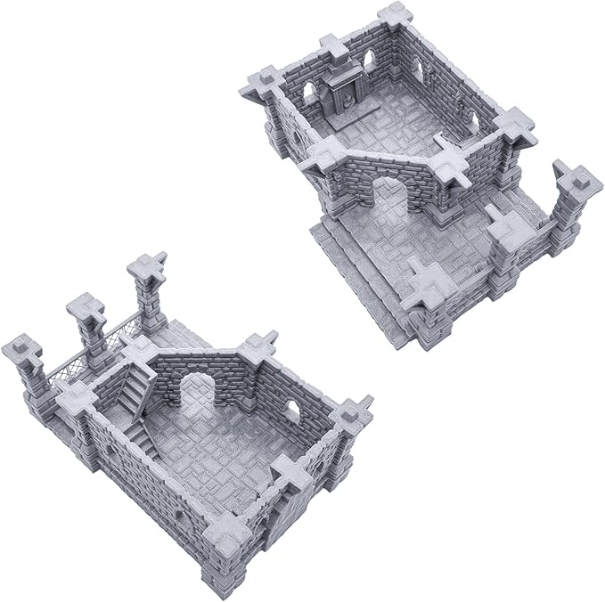 EnderToys Ulvheim Small Merchant House by Terrain4Print, 3D Printed Tabletop RPG Scenery and Wargame Terrain 28mm Miniatures