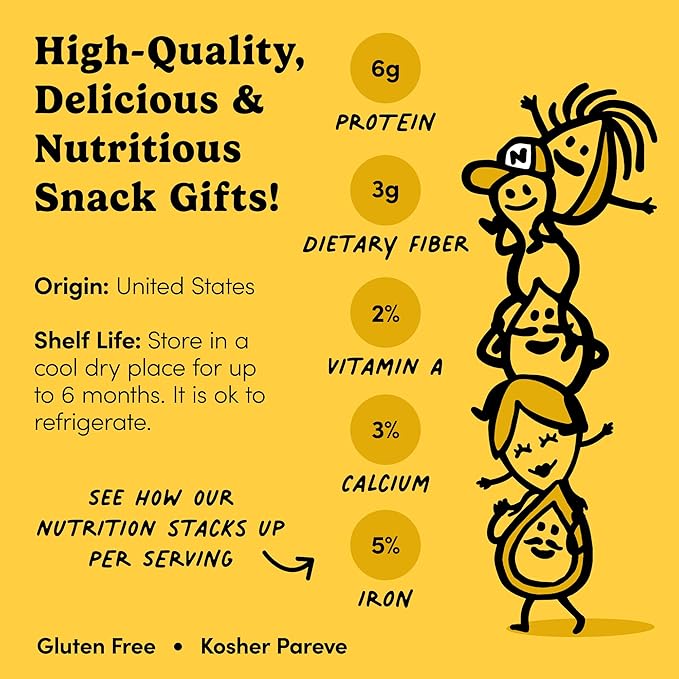 Nuts.com Nuts Assortment Tray – Mixed Nut Sampler Box for Summer and Festive Gifts – 2 lb Care Package Includes a Heart Healthy Variety of Cashews, Pecans, Pistachios & More