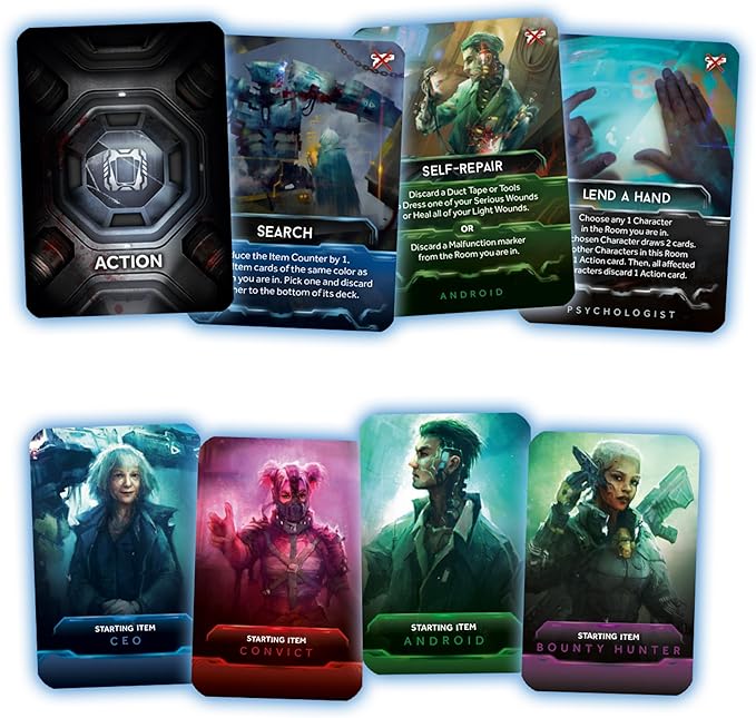 Nemesis Aftermath Board Game - Epilogue Mode Play, 5 New Characters, Added Traits & Shuttle Board, Cooperative Strategy Game for Adults, Ages 14+, 1-5 Players, 45-60 Min Playtime, Made by Rebel Studio