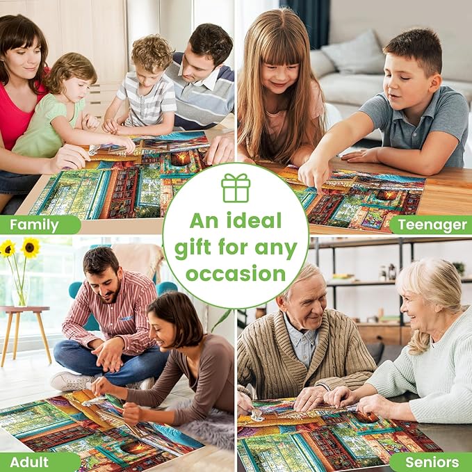 500 Pieces Chess Puzzles for Adults, Indoor Puzzle for Adults Children, Dog Puzzle 500 Pieces, Gift for Birthday, Home Decor, Fun for Family Entertainment(20.5 * 15 in)