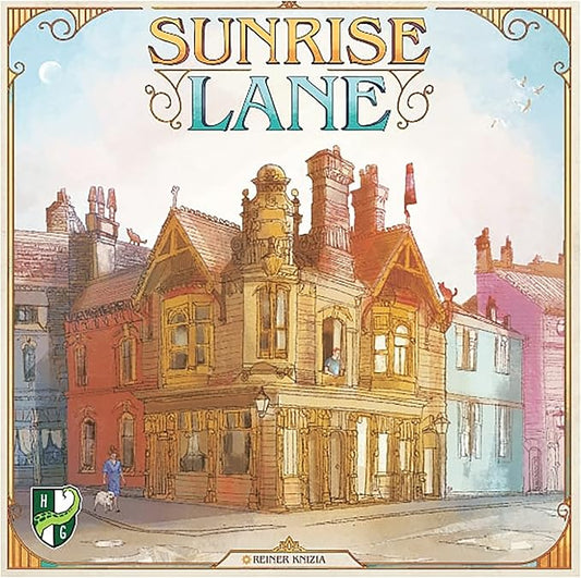 Sunrise Lane - Strategy Board Game, Real Estate & Building, 2-4 Players, 45 Mins, Ages 8+
