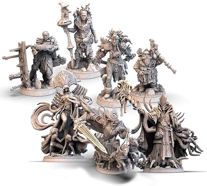 Tainted Grail: Kings of Ruin Board Game CORE Box - Explore Dark Lands and Unravel Immersive Stories! Ages 14+, 1-4 Players, 2-3 Hour Playtime, Made by Awaken Realms