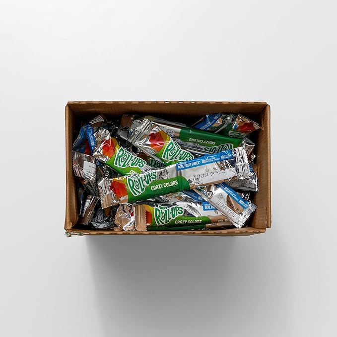 Betty Crocker Fruit Roll Ups, Crazy Colors, 0.5 Oz, 96 Count