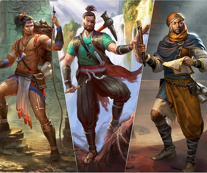 Monumental Duel - Trade - Civilization Deck-Building Board Game, Strategy Game, Combine Or Standalone, Ages 10+, 2 Players, 60-90 Min