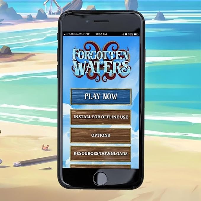 Forgotten Waters Board Game - Embark on a Hilarious Pirate Adventure in a World of High Seas Hijinks! Cooperative Strategy Game, Ages 14+, 3-7 Players, 2-4 Hour Playtime, Made by Plaid Hat Games