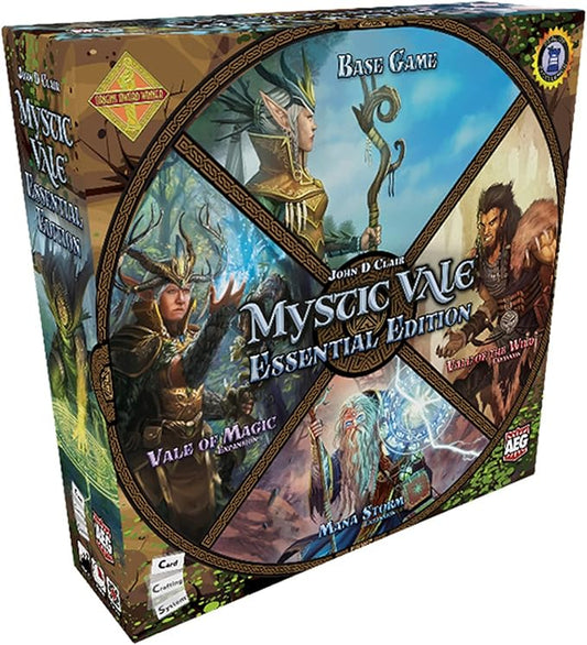 AEG Mystic Vale: Essential Edition | Fantasy Card-Crafting Game | Base Game + Vale of Magic, Vale of The Wild & Mana Storm | 2-4 Players | Ages 14+